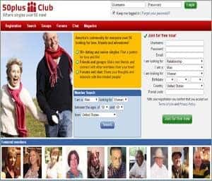 50 years plus dating site