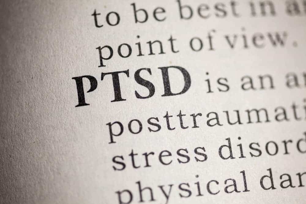 PTSD stands for post-traumatic stress disorder